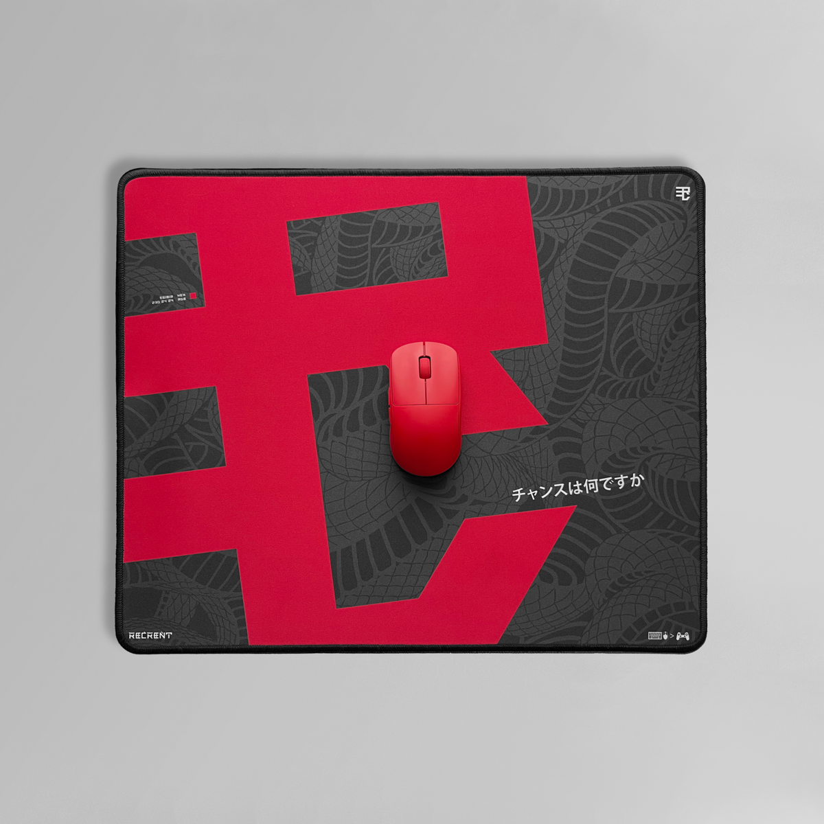 Коврик для мыши "logo-red"- L (500x420x4)
